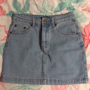 Forever 21 Jean Skirt